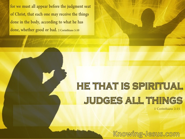 2 Corinthians 5:10 Spiritual Exercise (devotional)05:30 (yellow)